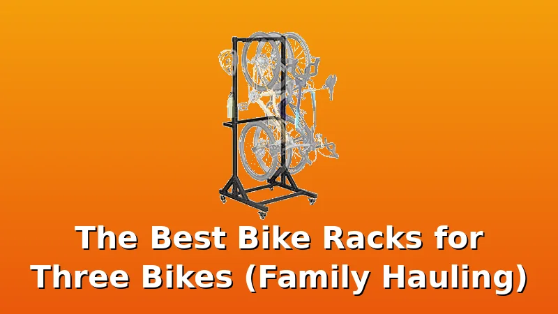 The Best Bike Racks for Three Bikes (Family Hauling) - BikeRackPicks review with measurements and honest opinion