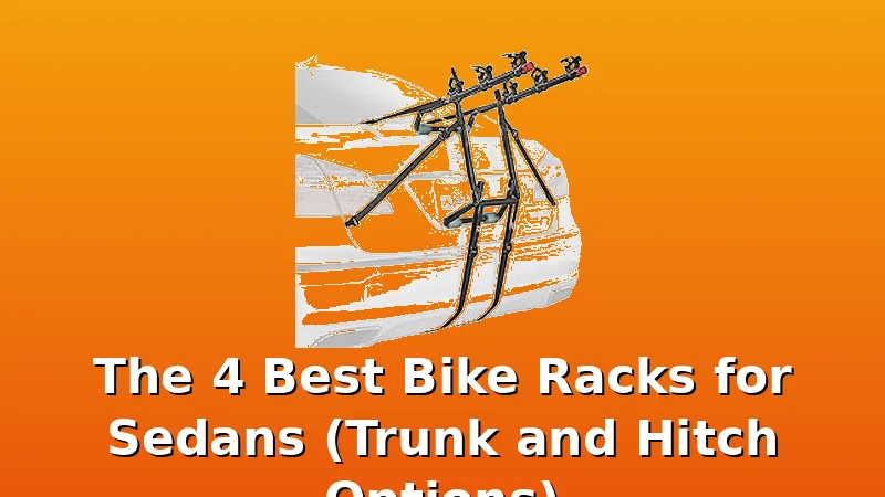 The 4 Best Bike Racks for Sedans (Trunk and Hitch Options) - BikeRackPicks review with measurements and honest opinion